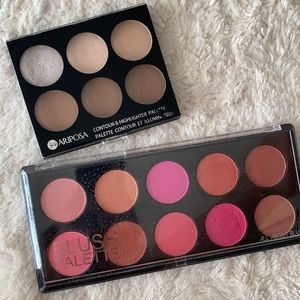 Blush and contour palette
